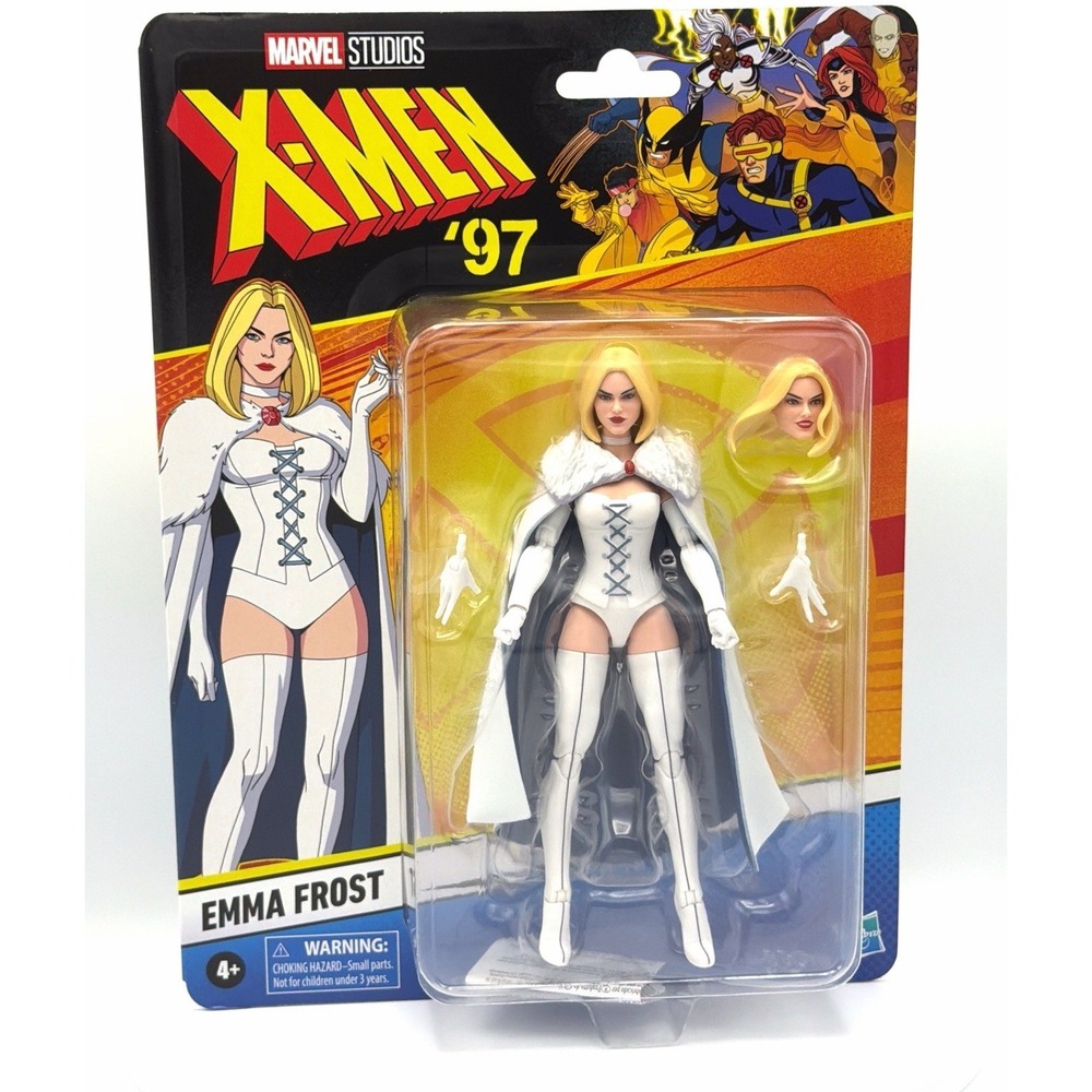 Hasbro Marvel Legends Emma Frost X-Men 97 White Queen 6"‎ Figure NIB
